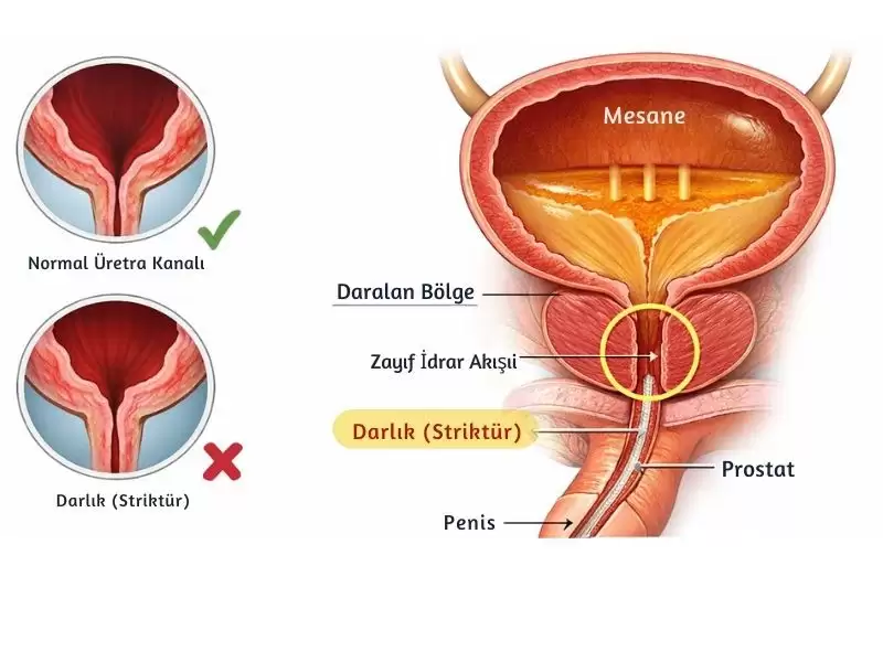 Üretra Darlığında Üretrotomi (Endoskopik Kesi) Nedir?